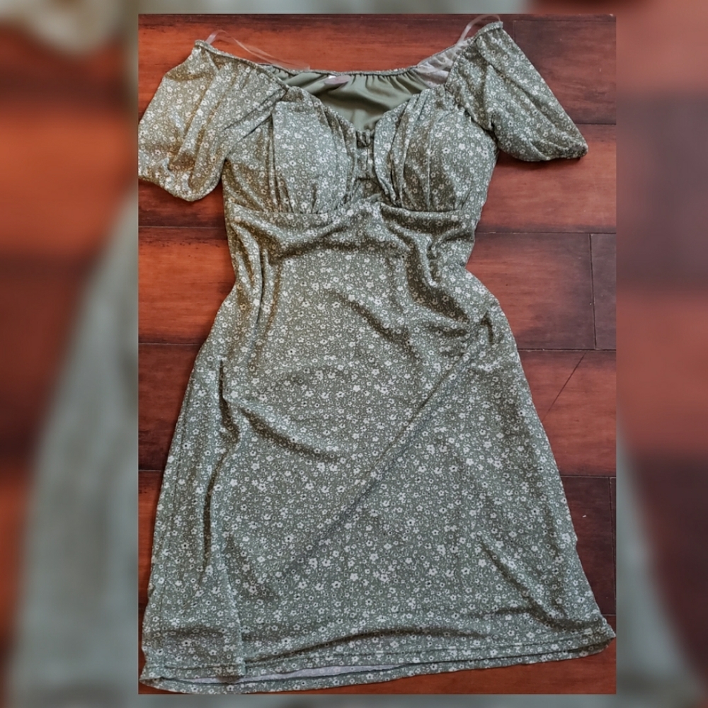 Off the shoulder dress